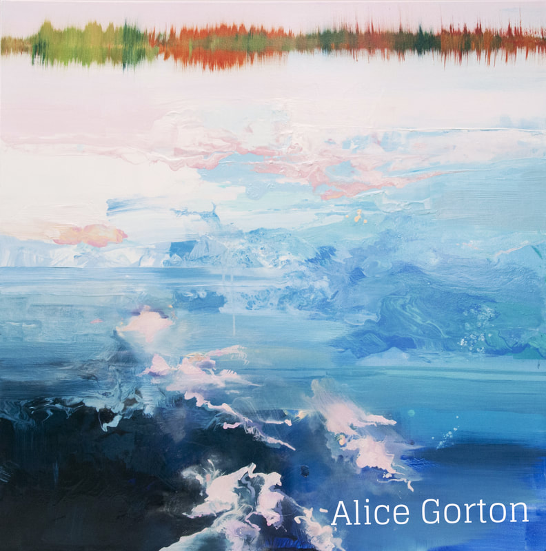 Picture, Painting, Alice Gorton, Embankment
